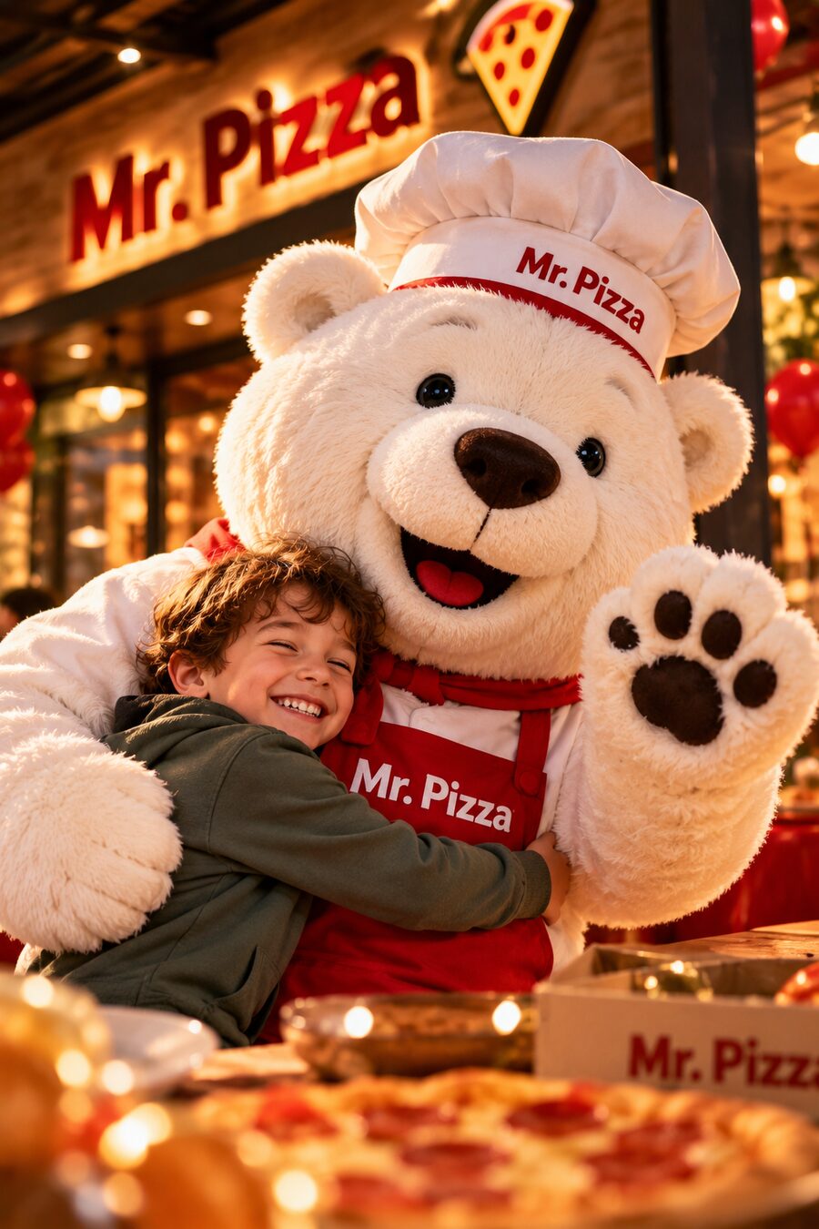 Среща с PIZZA BEAR