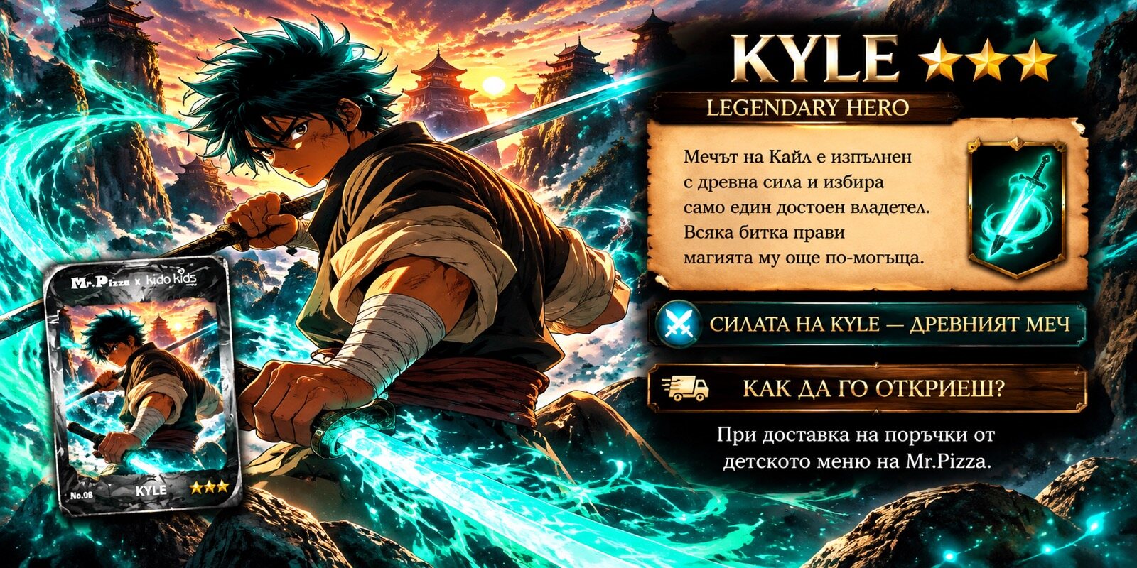 KYLE – Legendary hero